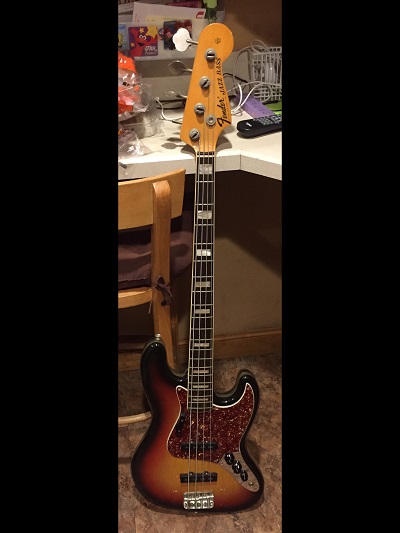 Elmo John Lawson "Stock Fender 1972 Jazz Bass"