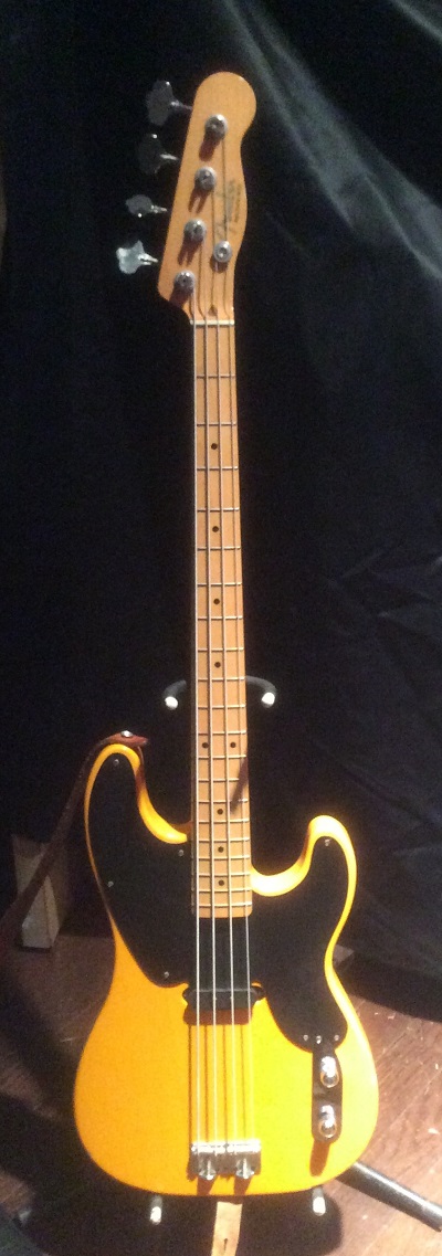 Elmo John Lawson "Stock Fender 1974 P Bass Emg pickups"