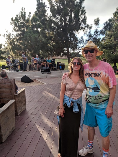 Charlotte Zeitel, Roger Zee in San Diego 12/12/19